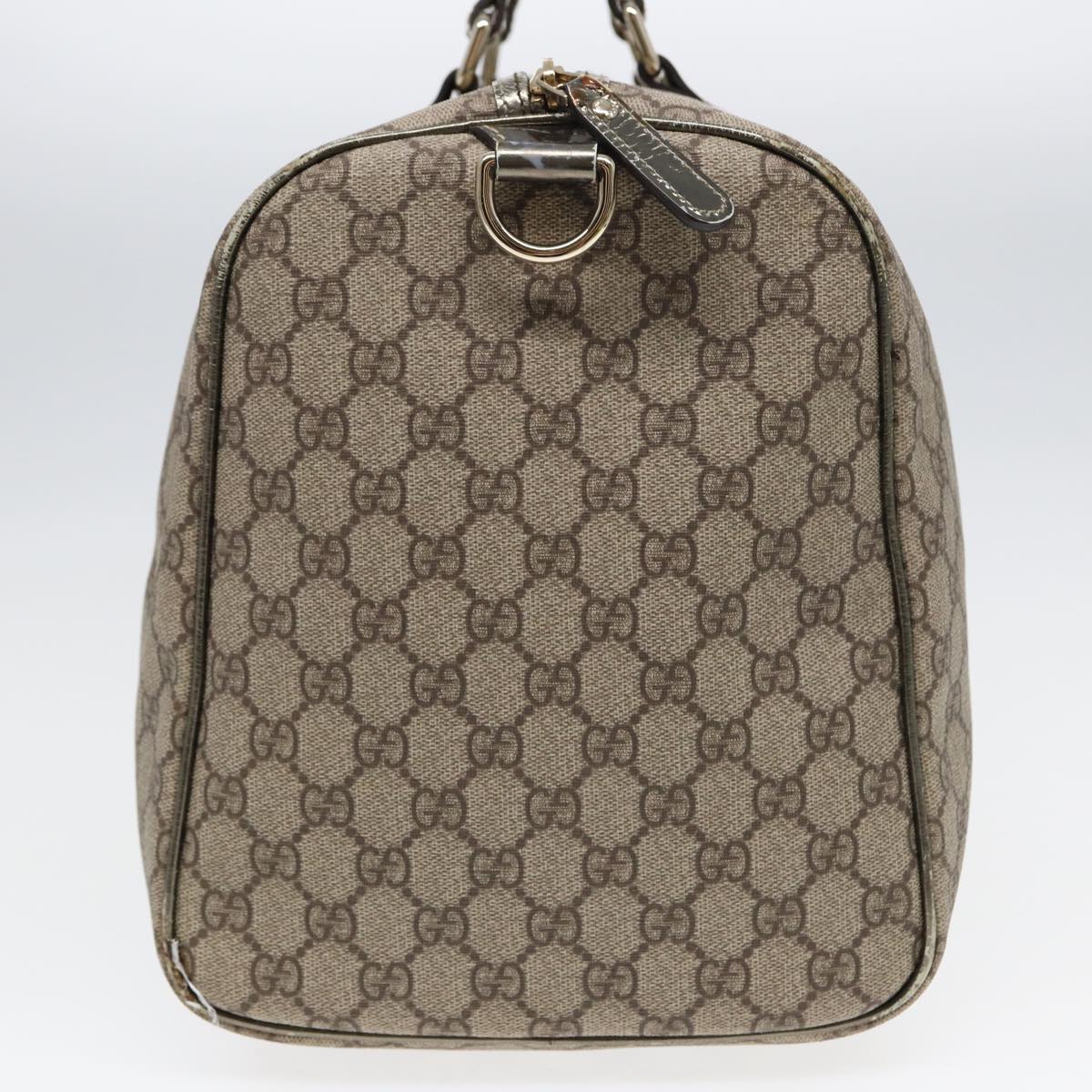 GUCCI GG Supreme Boston Bag PVC Beige 193602 84231