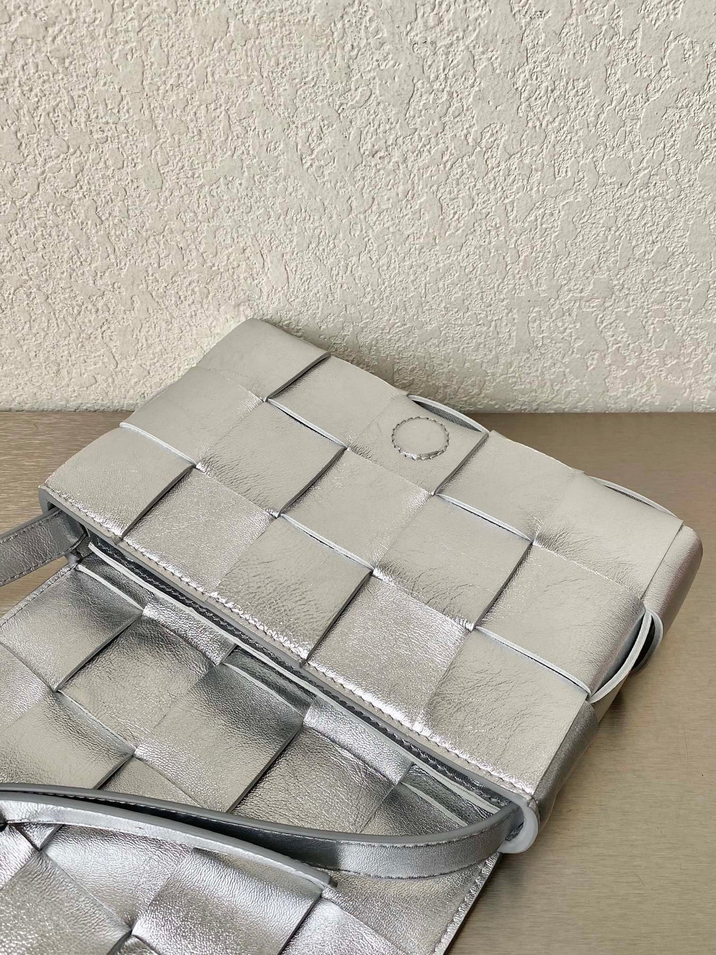 GLAMI Cassette Crossbody Bag Silver, For Women, Bags 9.1in/23cmÃ‚Â 