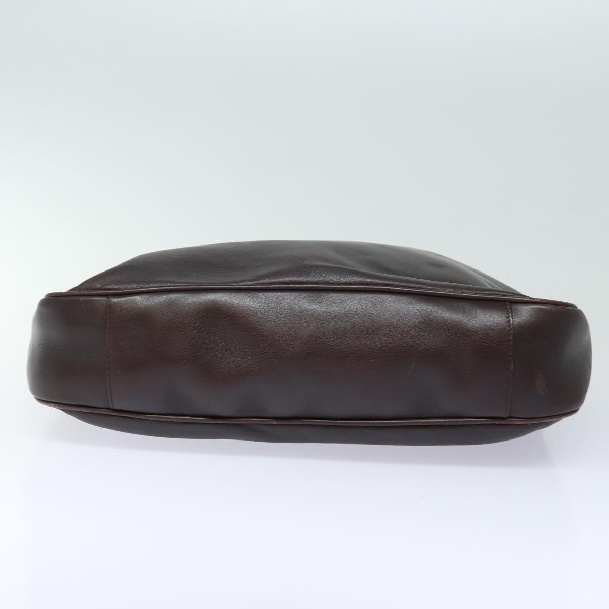 GUCCI Bamboo Shoulder Bag Leather Brown 001 2123 1777 84430