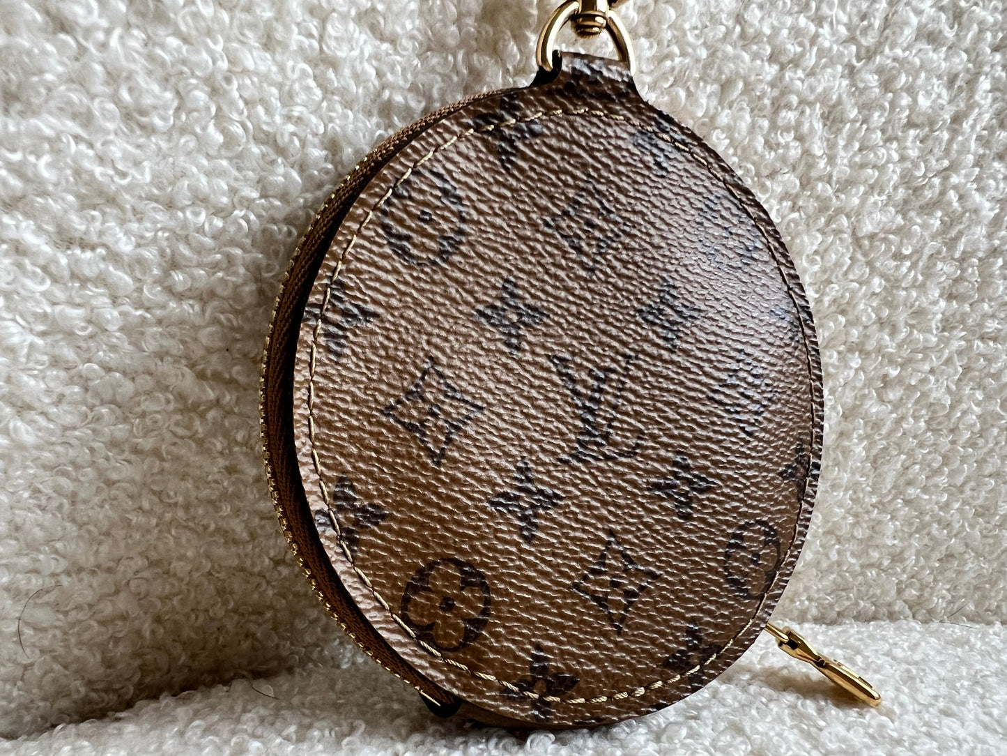 Louis Vuitton Round Coin Purse Monogram