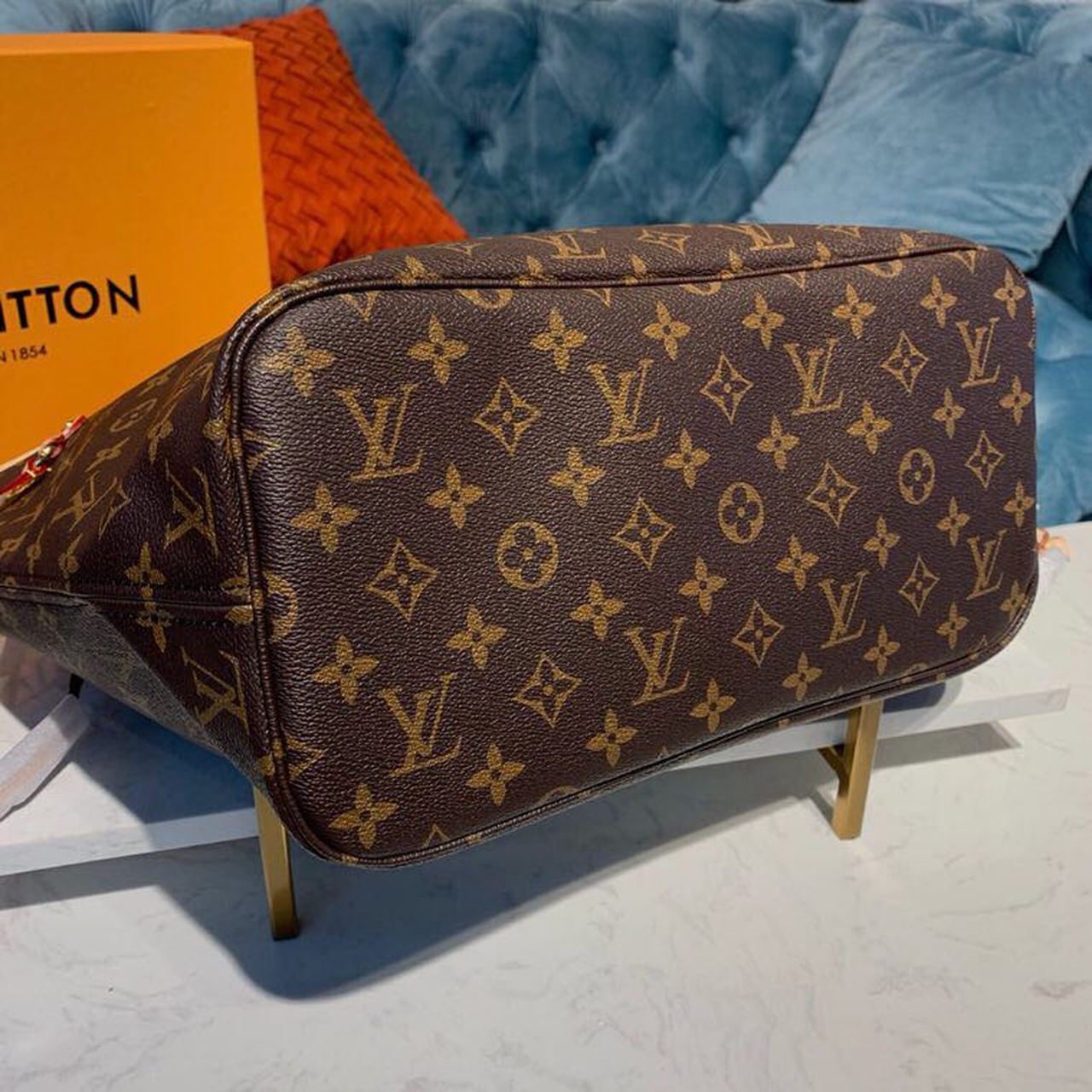 LV Neverfull MM Tote Bag Monogram Canvas For Women, WomenÃ¢â‚¬â„¢s Handbags, Shoulder Bags 12.6in/32cm LV M40995