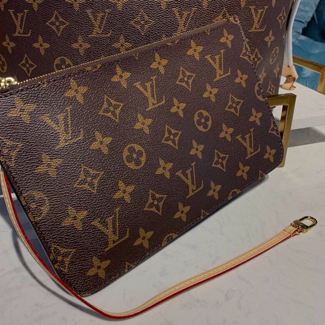 LV Neverfull MM Tote Bag Monogram Canvas For Women, WomenÃ¢â‚¬â„¢s Handbags, Shoulder Bags 12.6in/32cm LV M40995