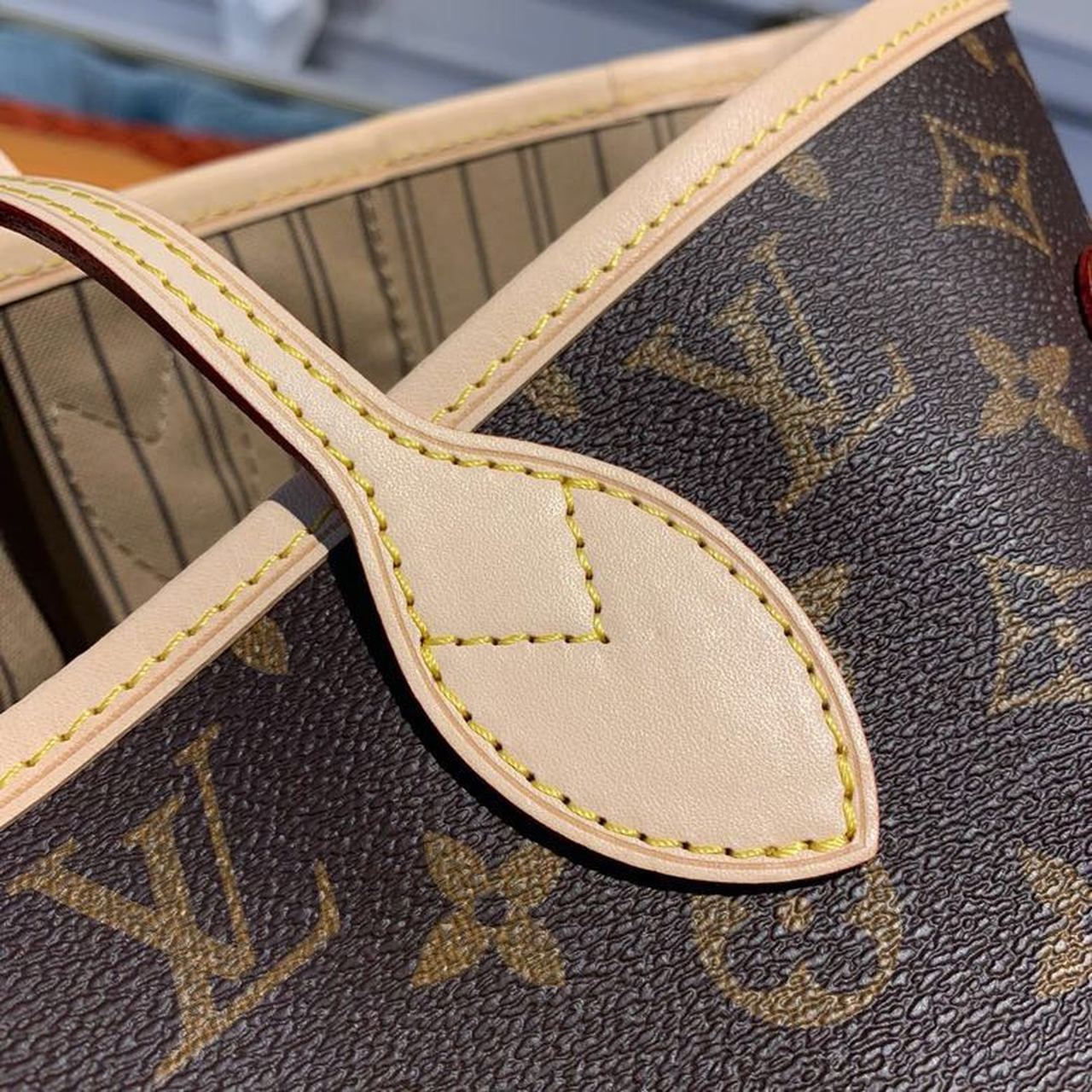 LV Neverfull MM Tote Bag Monogram Canvas For Women, WomenÃ¢â‚¬â„¢s Handbags, Shoulder Bags 12.6in/32cm LV M40995