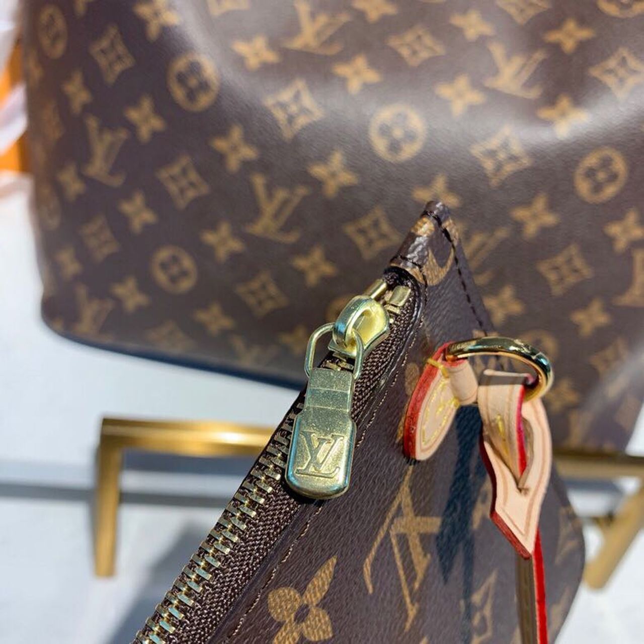 LV Neverfull MM Tote Bag Monogram Canvas For Women, WomenÃ¢â‚¬â„¢s Handbags, Shoulder Bags 12.6in/32cm LV M40995