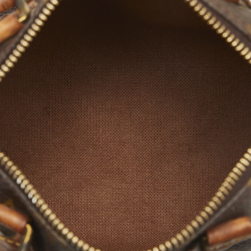 Louis Vuitton Monogram 2WAY M41534 Brown PVC Leather  Louis Vuitton