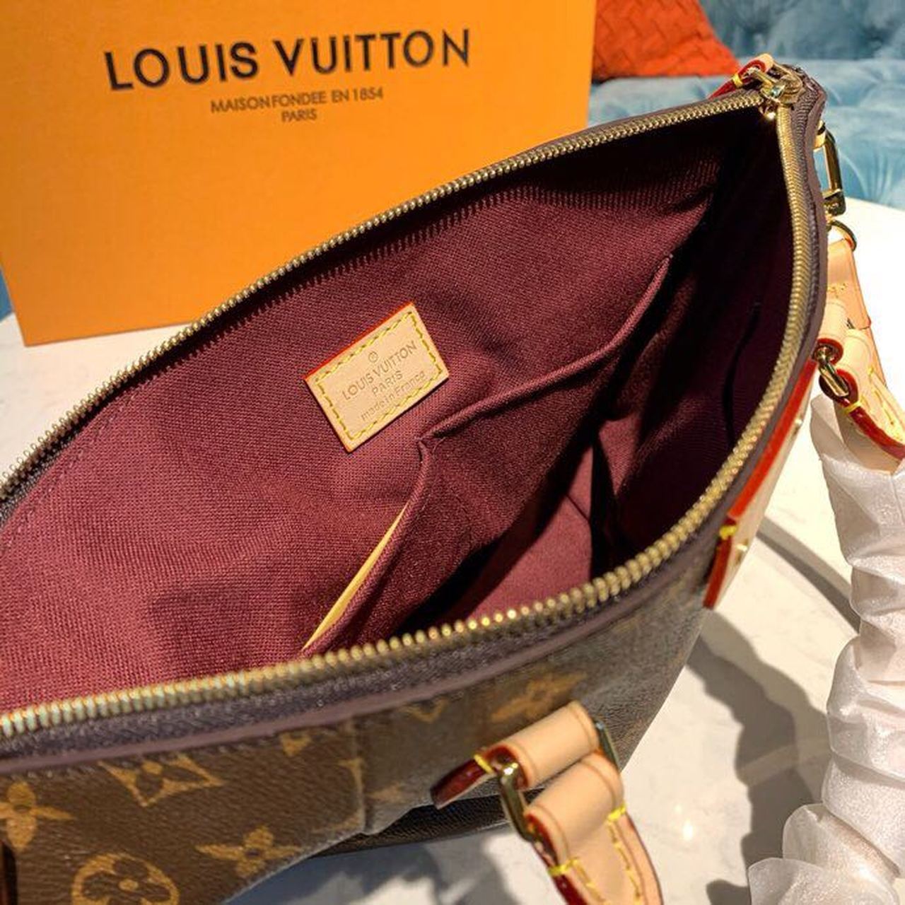 LV Turenne PM Monogram Canvas For Women, WomenÃ¢â‚¬â„¢s Handbags, Shoulder Bags 11.8in/30cm LV M48813