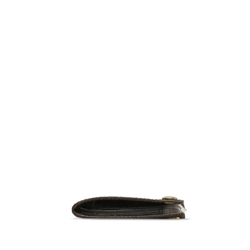 Louis Vuitton Monogram Portcourt Credit Card Case M60937 Brown PVC Leather  Louis Vuitton