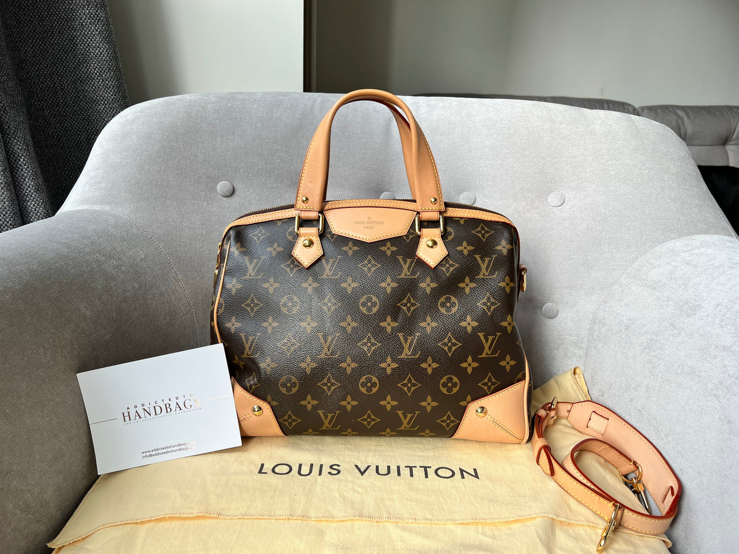 Louis Vuitton Retiro Bag Monogram (RRP £1470)