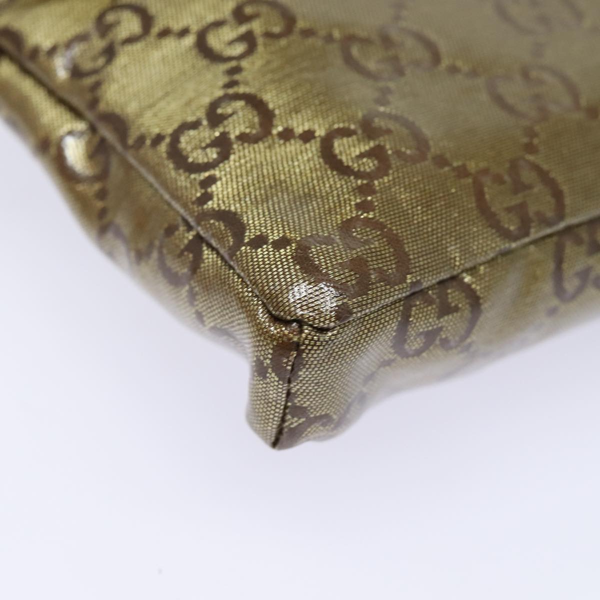 GUCCI GG Crystal Waist bag Gold 28566 85723