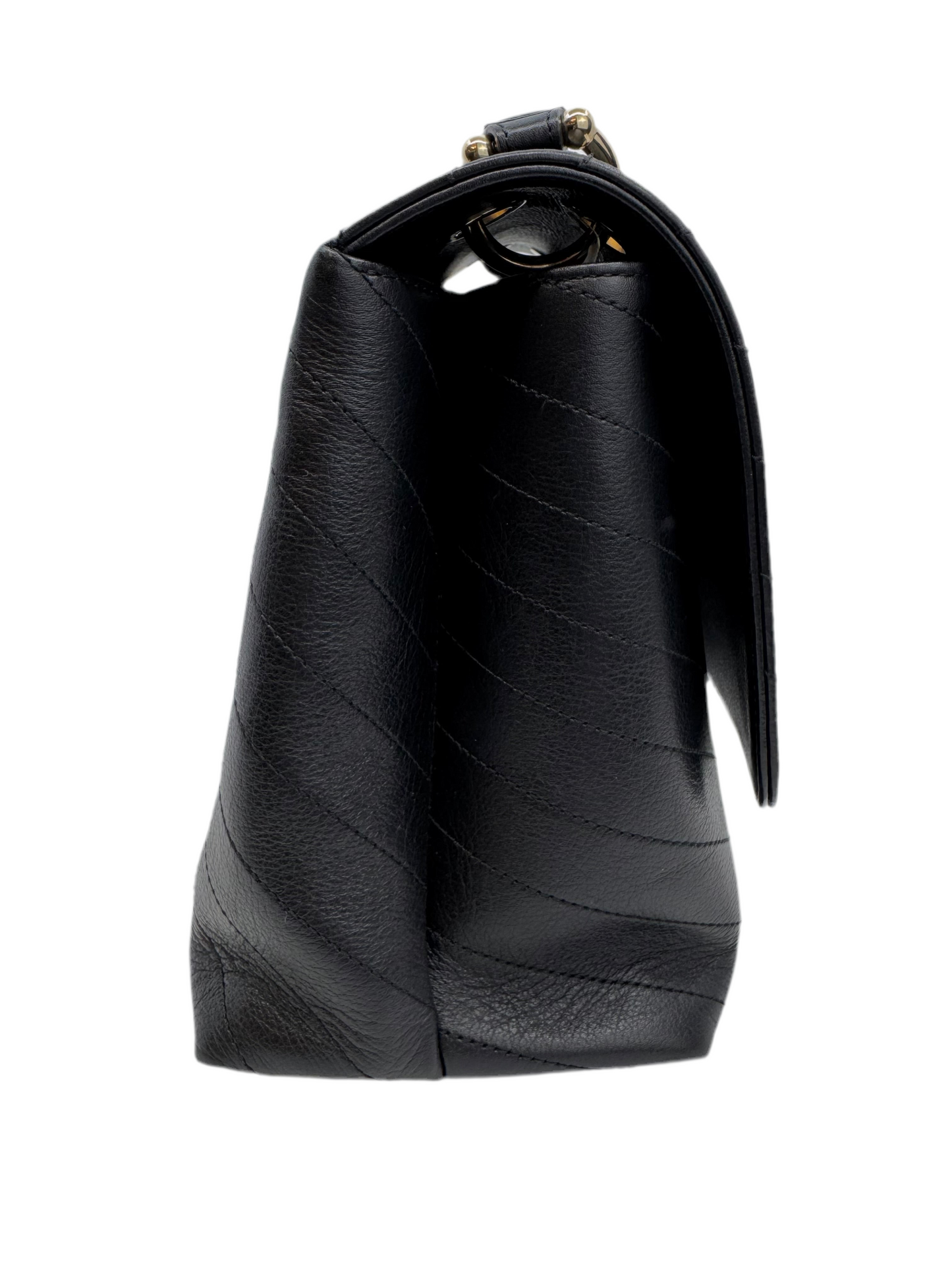 Chanel Chevron Top Handle Bag