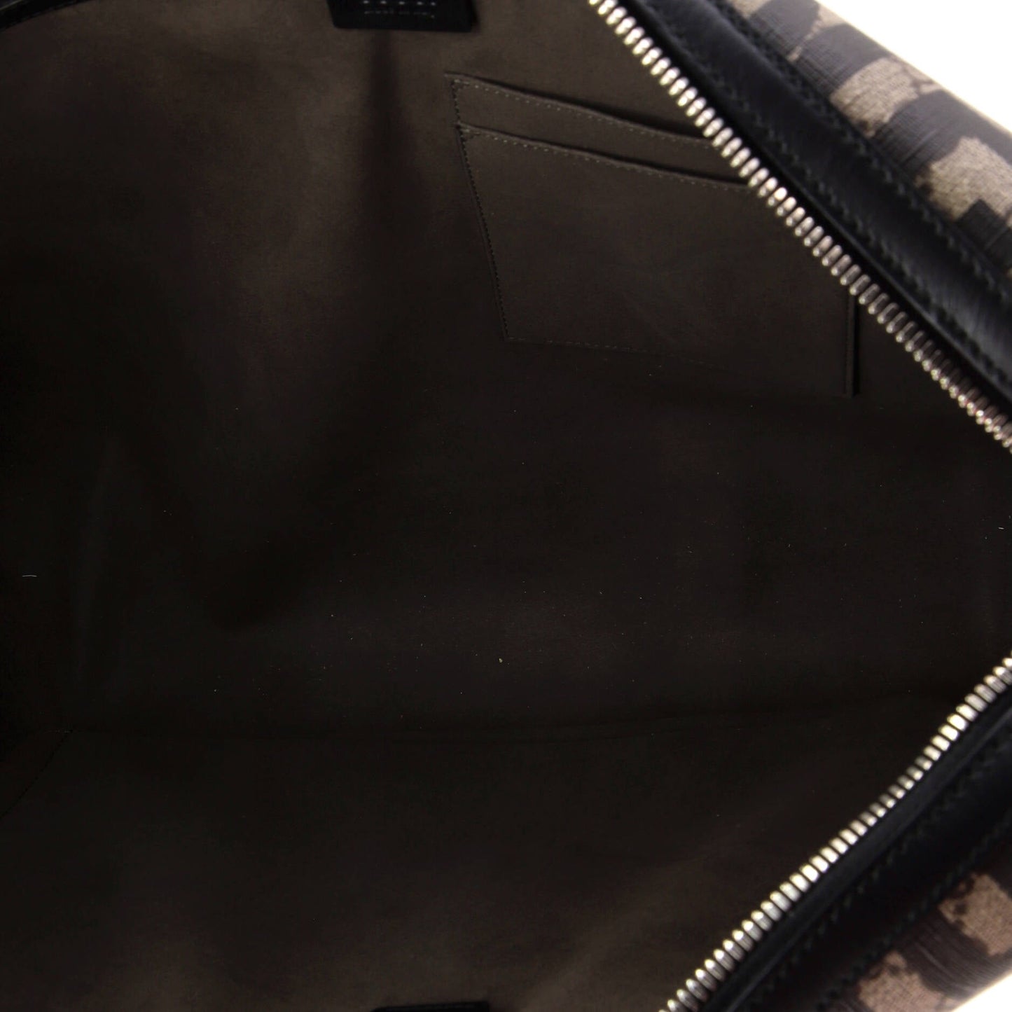 Eden Briefcase Caleido GG Coated Canvas Large