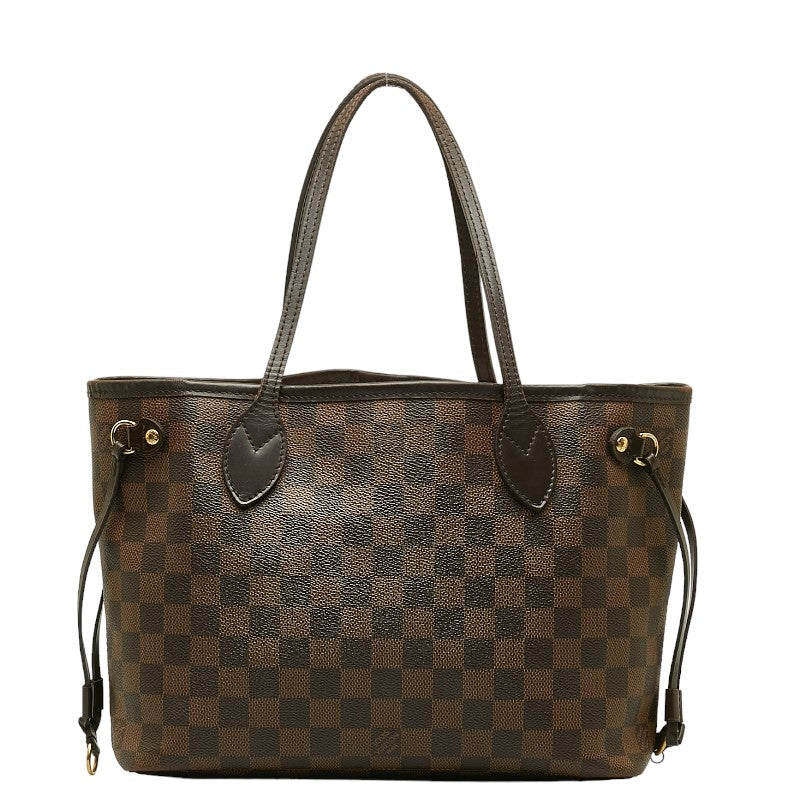 Louis Vuitton Damier Neverfull N51109 Tote Bag PVC/Leather Brown