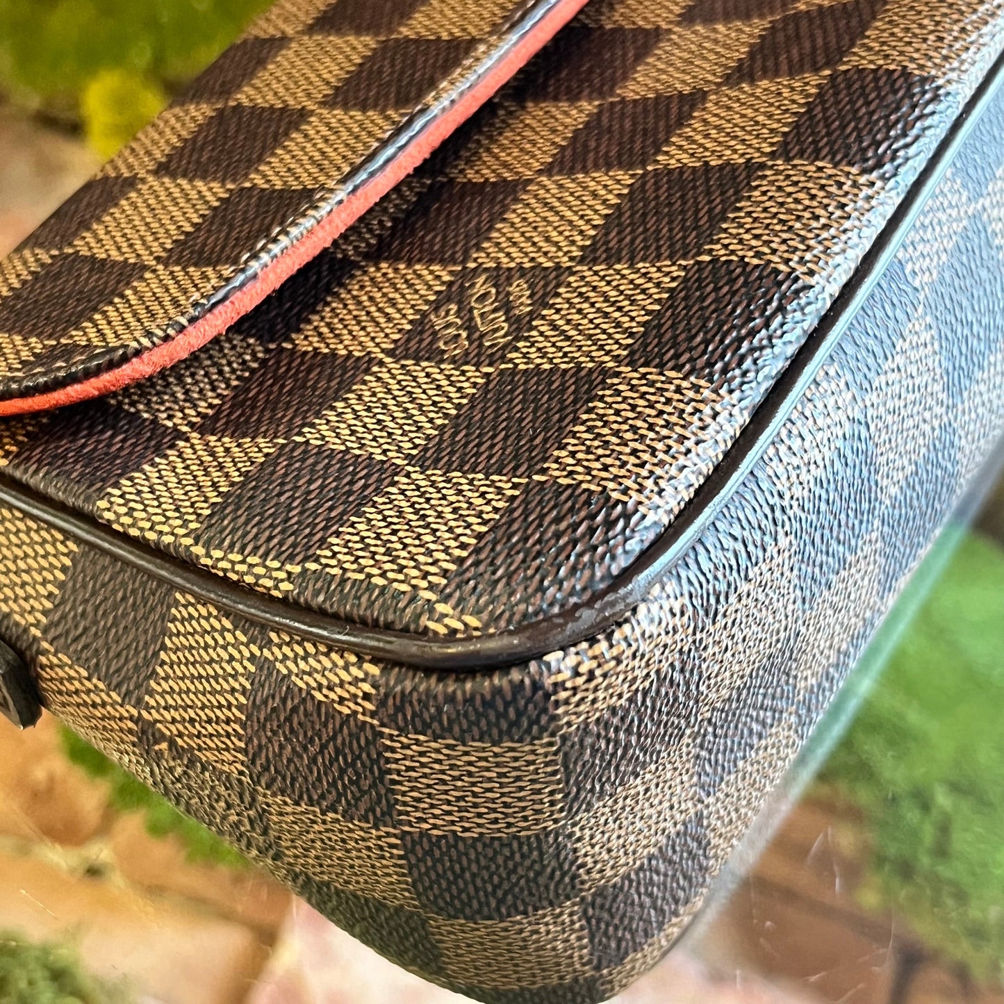 LOUIS VUITTON Recoleta Damier Ebene Canvas Shoulder Bag