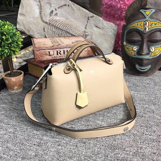 FI By The Way MeGLAMIum Bag Beige For Women, Handbags, Shoulder And Crossbody Bags 10.6in/27cm FF 8BL1461