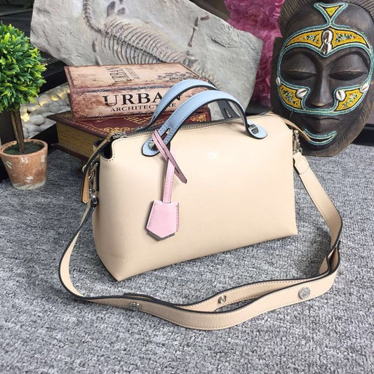 FI By The Way MeGLAMIum Bag Beige For Women, Handbags, Shoulder And Crossbody Bags 10.6in/27cm FF 8BL1461