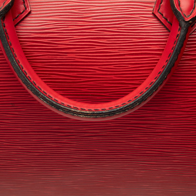 LOUIS VUITTON Epi Speedy 40 Boston Bag Handbag M42987 Castilian Red Ladies