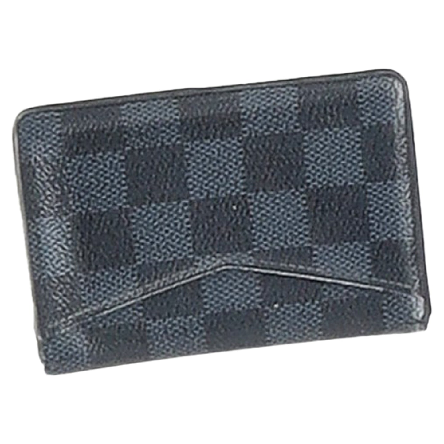 Louis Vuitton Damier Pocket Organizer in Black Coated Canvas