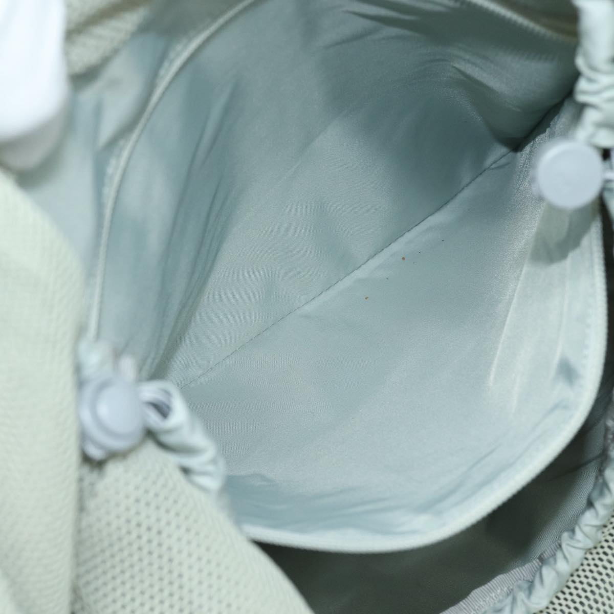 CHANEL Sports Tote Bag Nylon Gray CC 87271
