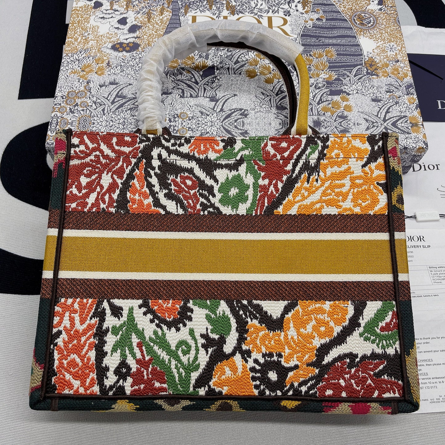 GLAMI MeGLAMIum Book Tote Yellow Multicolor , For Women, WomenÃ¢â‚¬â„¢s Handbags 14in/36cm CD