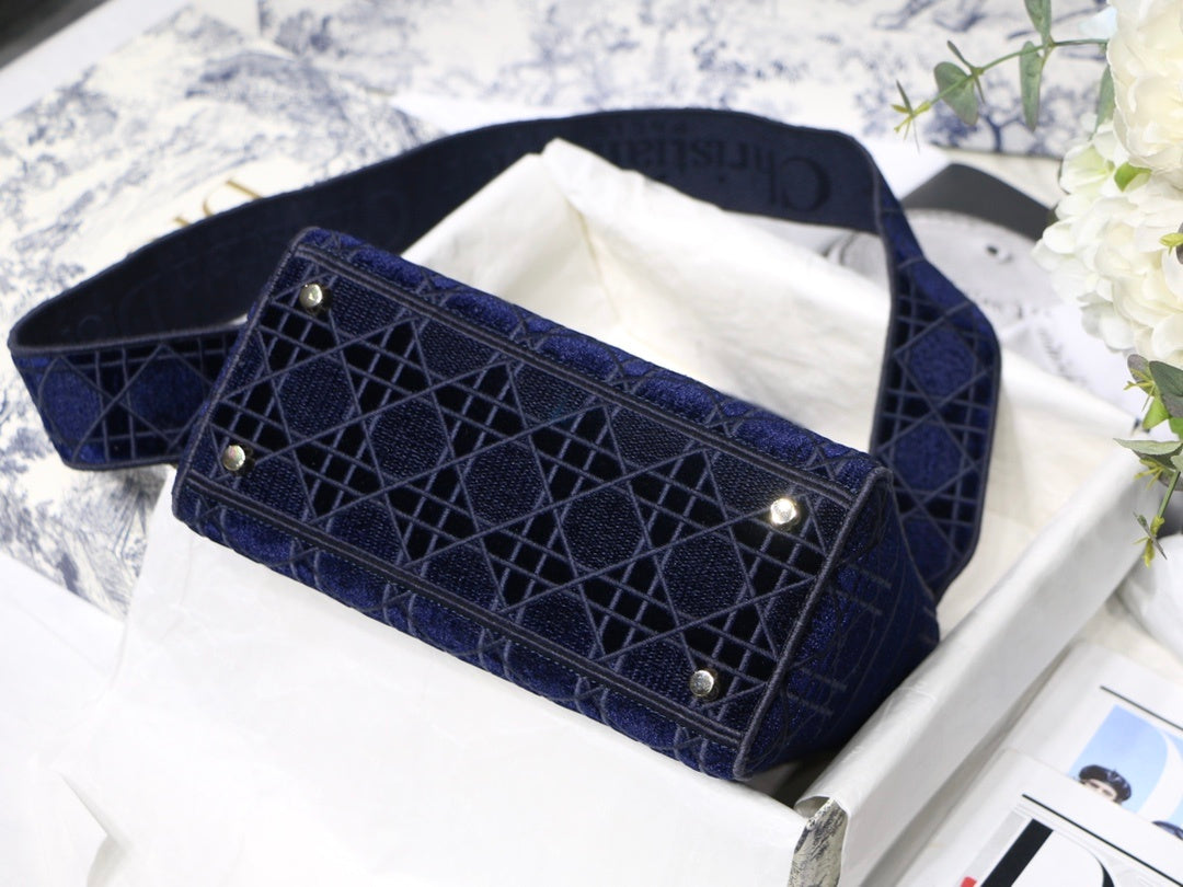 GLAMI MeGLAMIum Lady D-Lite Bag Blue For Women 9.5in/24cm CD M0565OROC