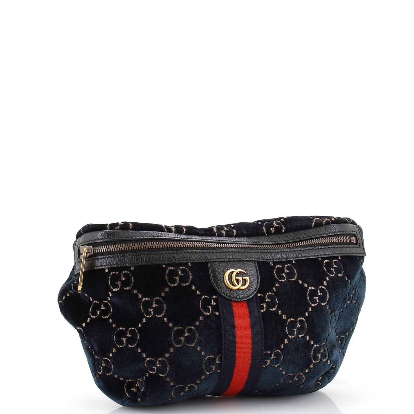 Ophidia Zip Belt Bag GG Velvet
