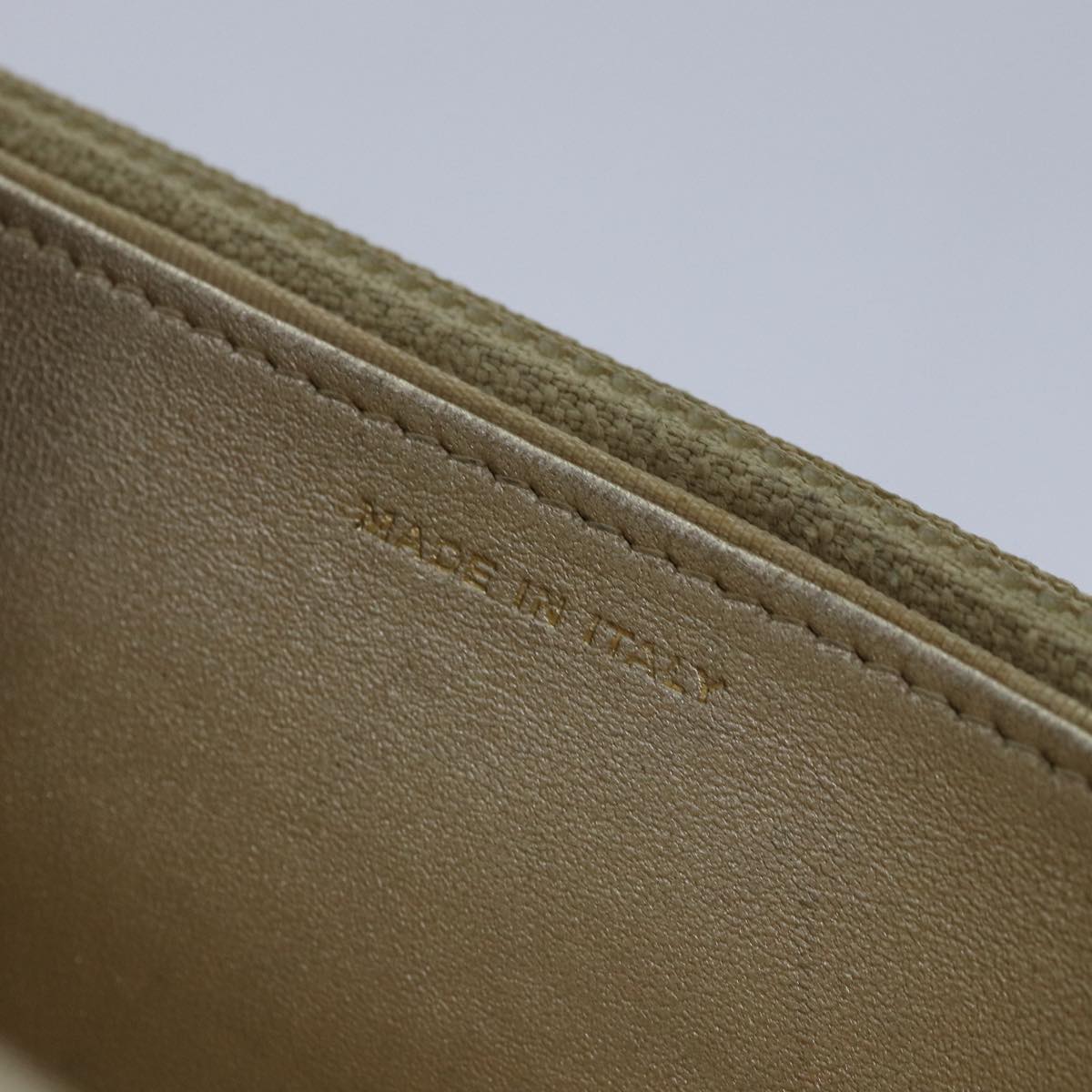 CHANEL Matelasse Chain Shoulder Bag Lamb Skin Gold Tone Gold CC 88657