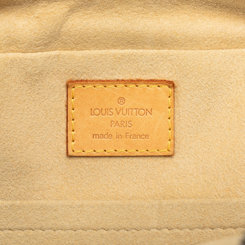 Louis Vuitton Monogram M40026 Handbag PVC/Leather Brown