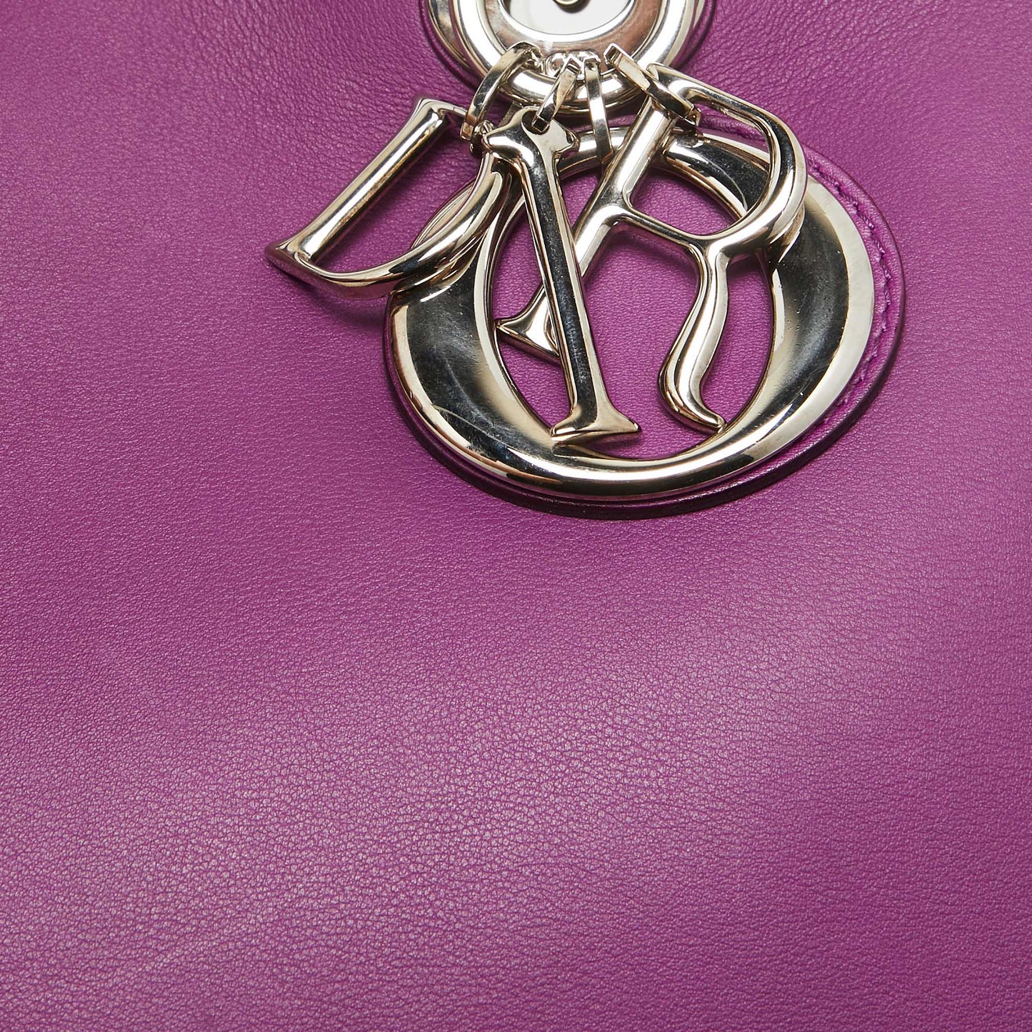 Dior Leather Medium Diorissimo Shopper Tote