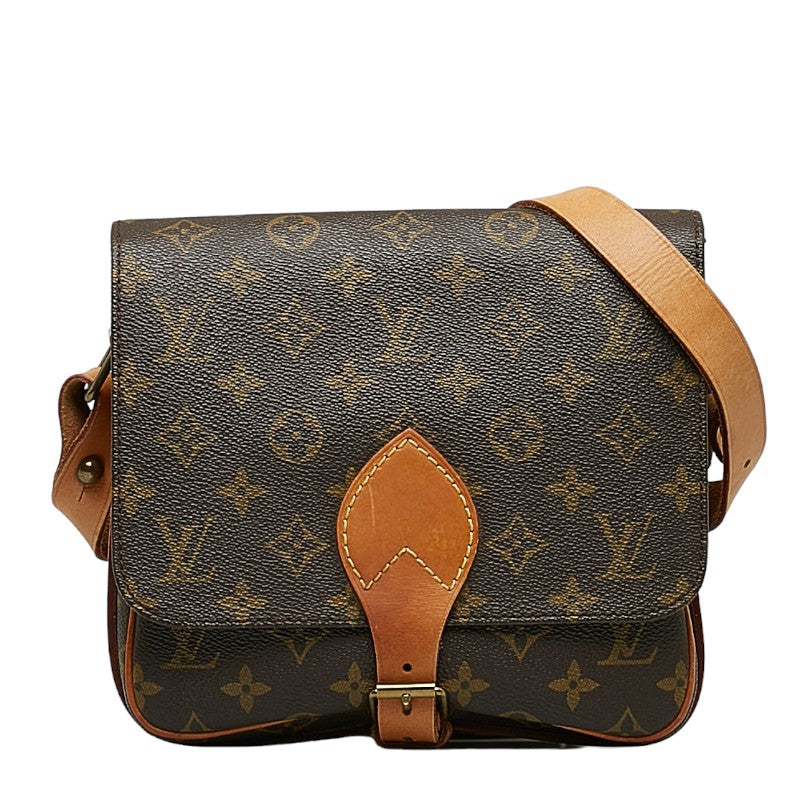 Louis Vuitton Monogram M51253 Shoulder Bag PVC/Leather Brown