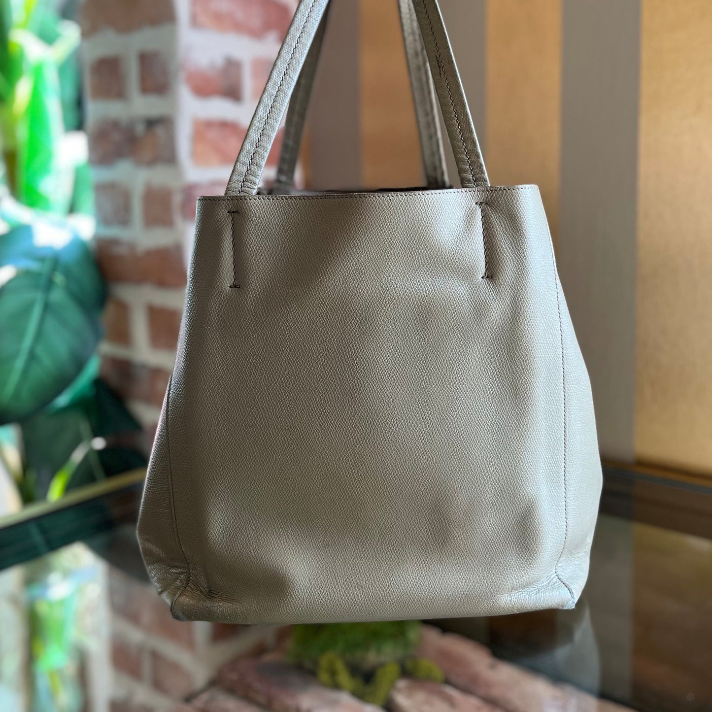 CELINE Phantom Grained Calfskin Horizontal Tote Bag