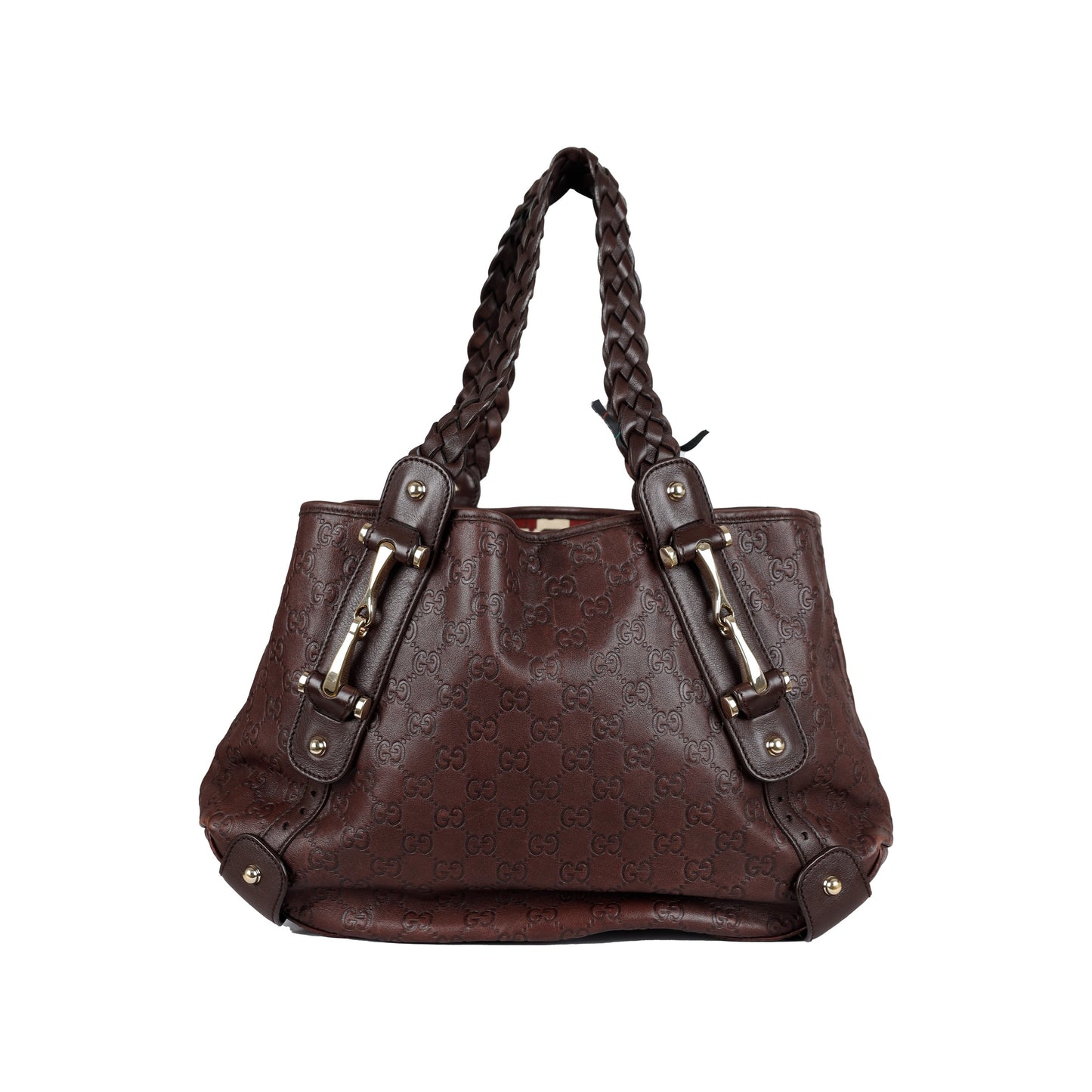 GLM-- GLM--ssima Horsebit Pelham Shoulder Bag - '10s