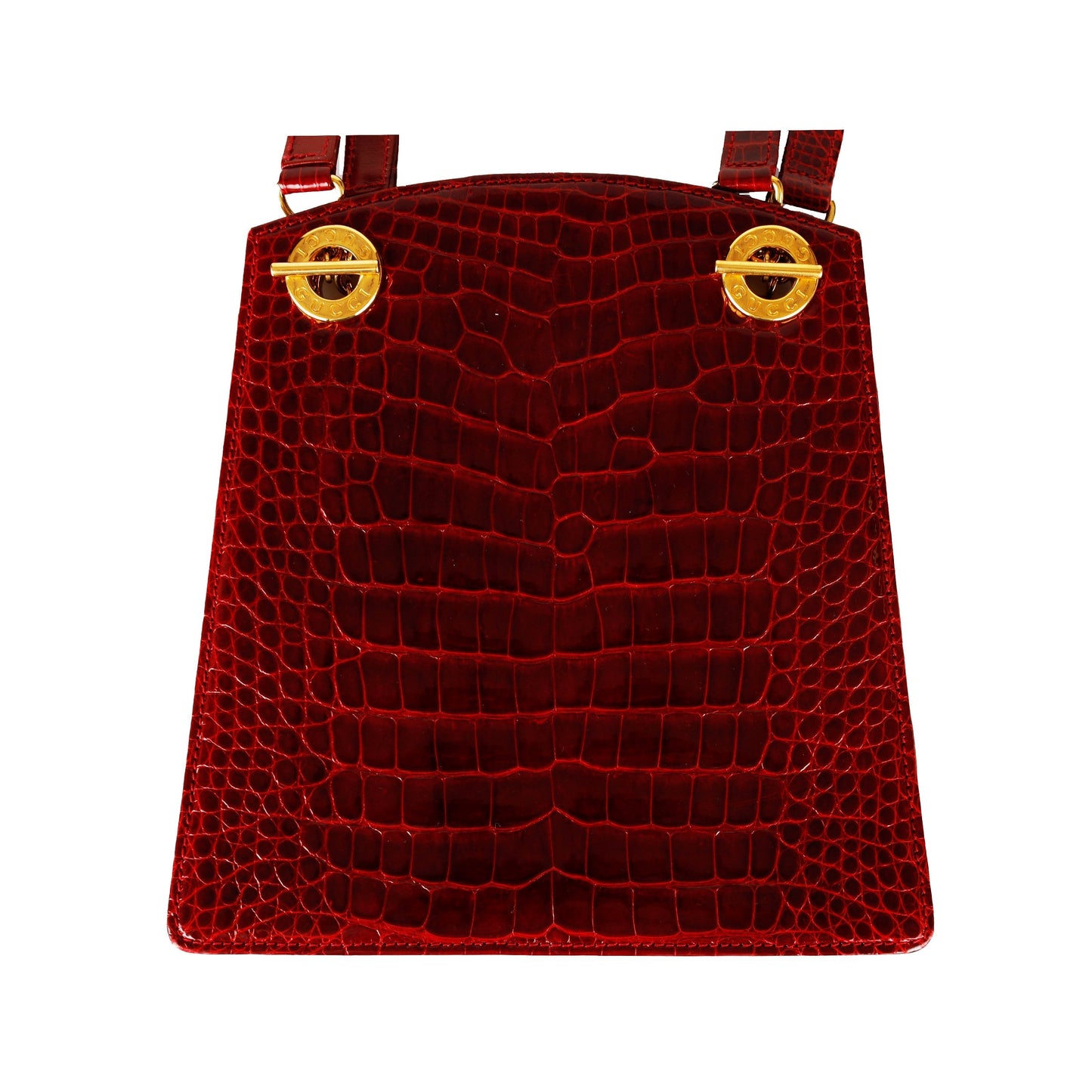 GLM--  Exotic Leather Crossbody Bag - '80s