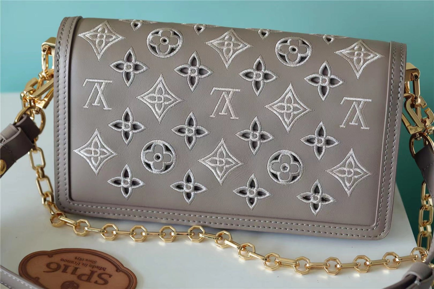 LV Dauphine East West Monogram Khaki For Women,  Shoulder and Crossbody Bags 9.6in/24.5cm LVÃ‚Â 