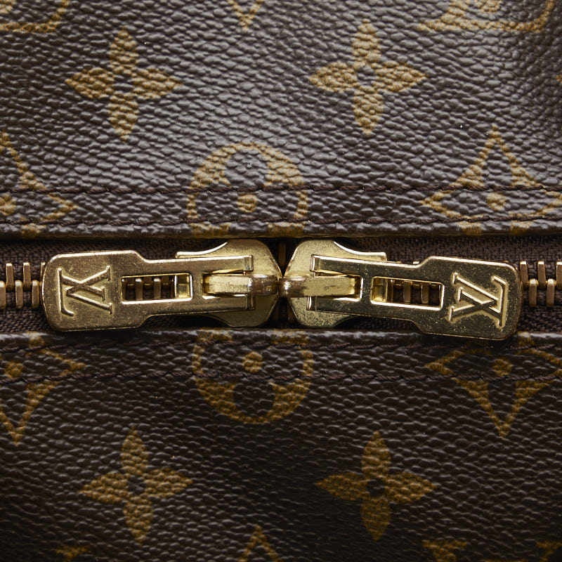 Louis Vuitton Monogram M41416 Boston Bag PVC/Leather Brown