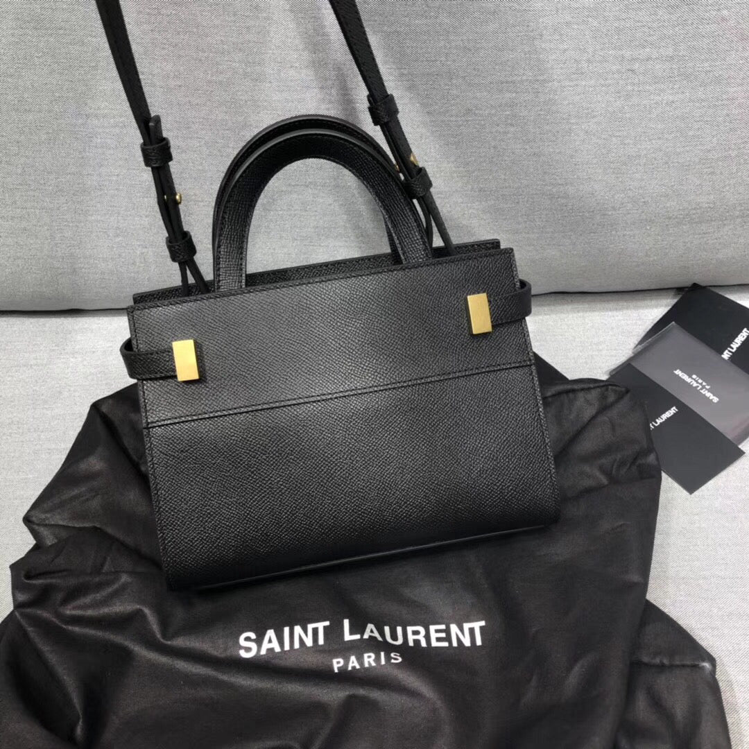 GLAMI Manhattan Nano Shopping Bag In Box Black For Women 8.2in/21cm YSL 5937410SX0W1000