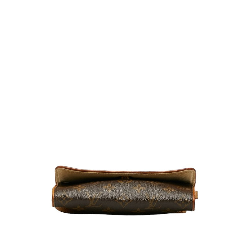 Louis Vuitton Monogram M51854 Shoulder Bag PVC/Leather Brown