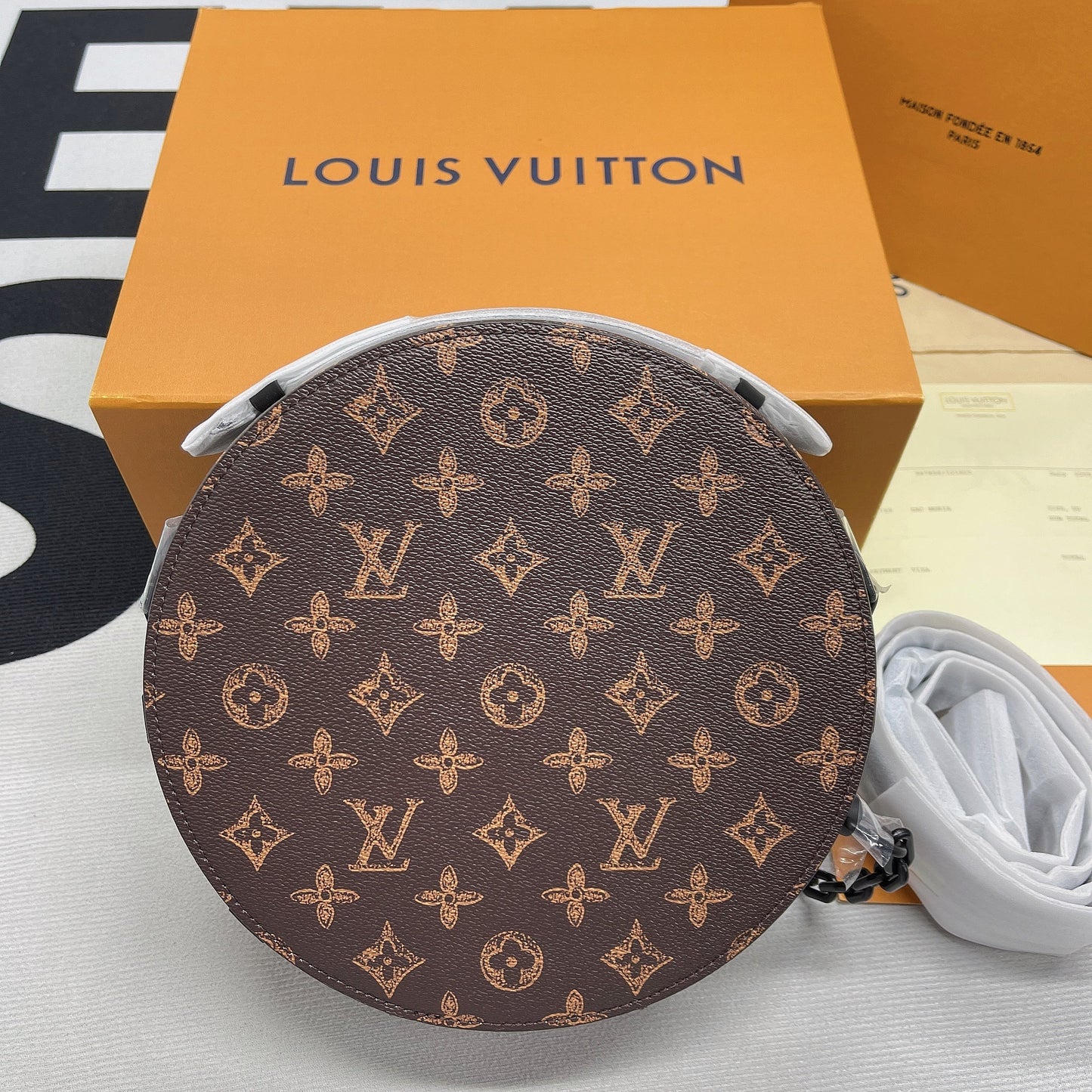 LV Wheel Box Monogram Canvas For Women, WomenÃ¢â‚¬â„¢s Handbags, Shoulder Bags And Crossbody Bags 9.1in/23cm LV M59706Ã‚Â 