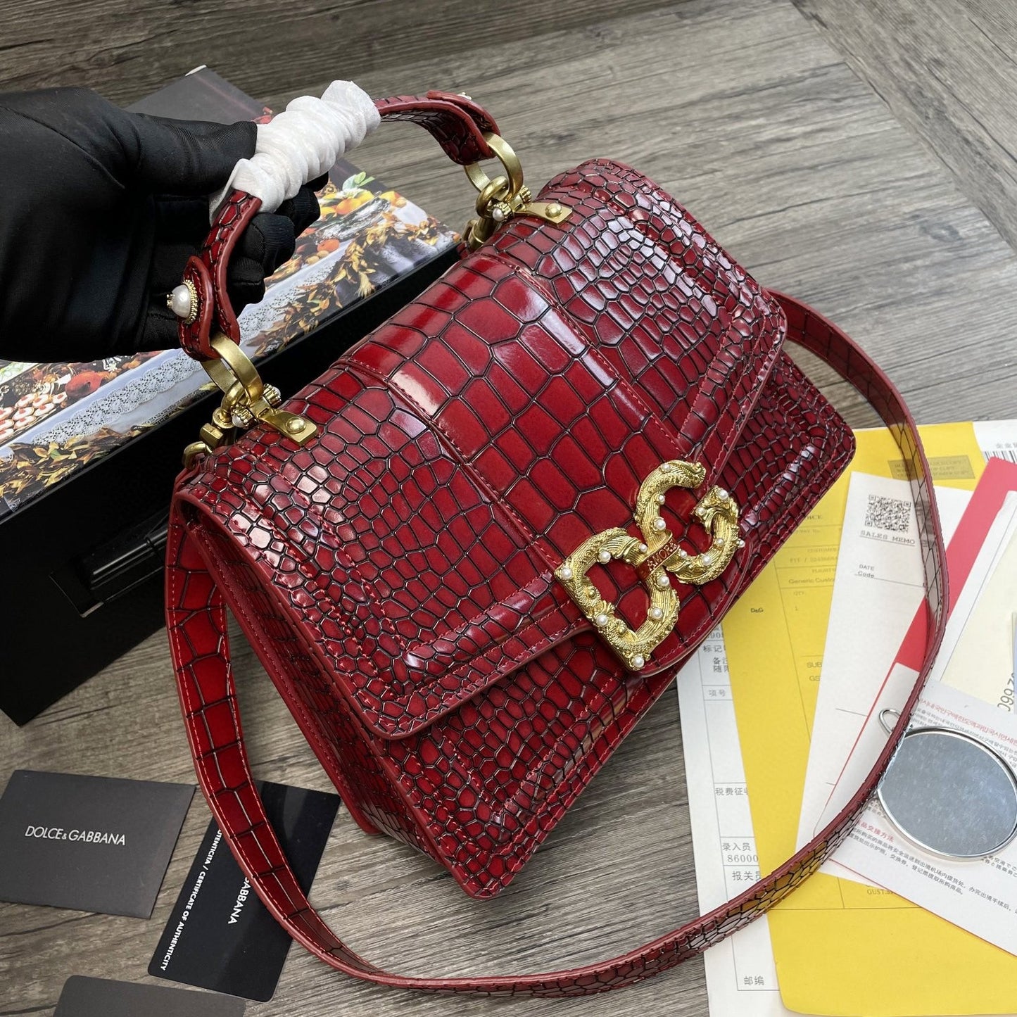 GLAMI Print GLAMI Girls BagÃ‚Â Burgundy For Women 10.6in/27cm GLAMI