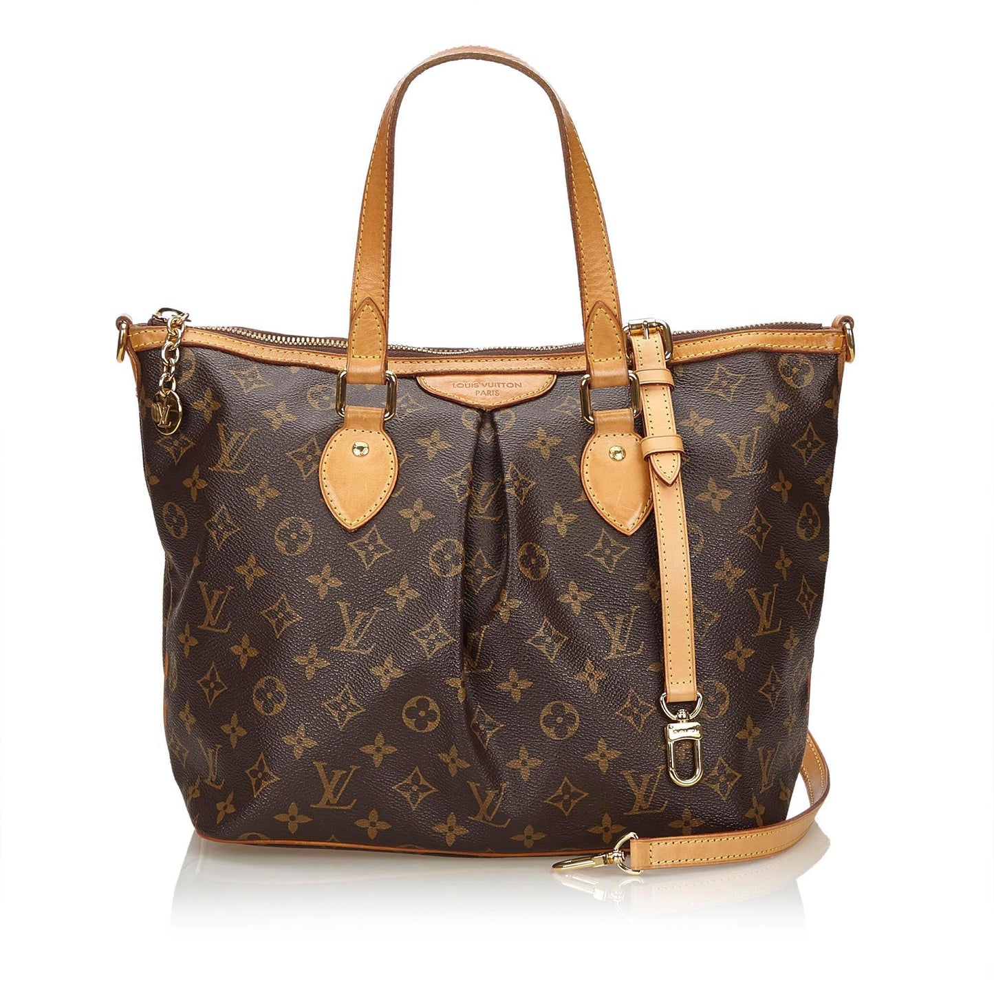Louis Vuitto Palermo PM Monogram Canvas Handbag with Strap