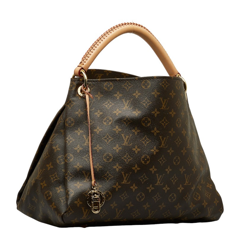 Louis Vuitton Monogram Artsy MM  Bag M40249 Brown PVC Leather  Louis Vuitton