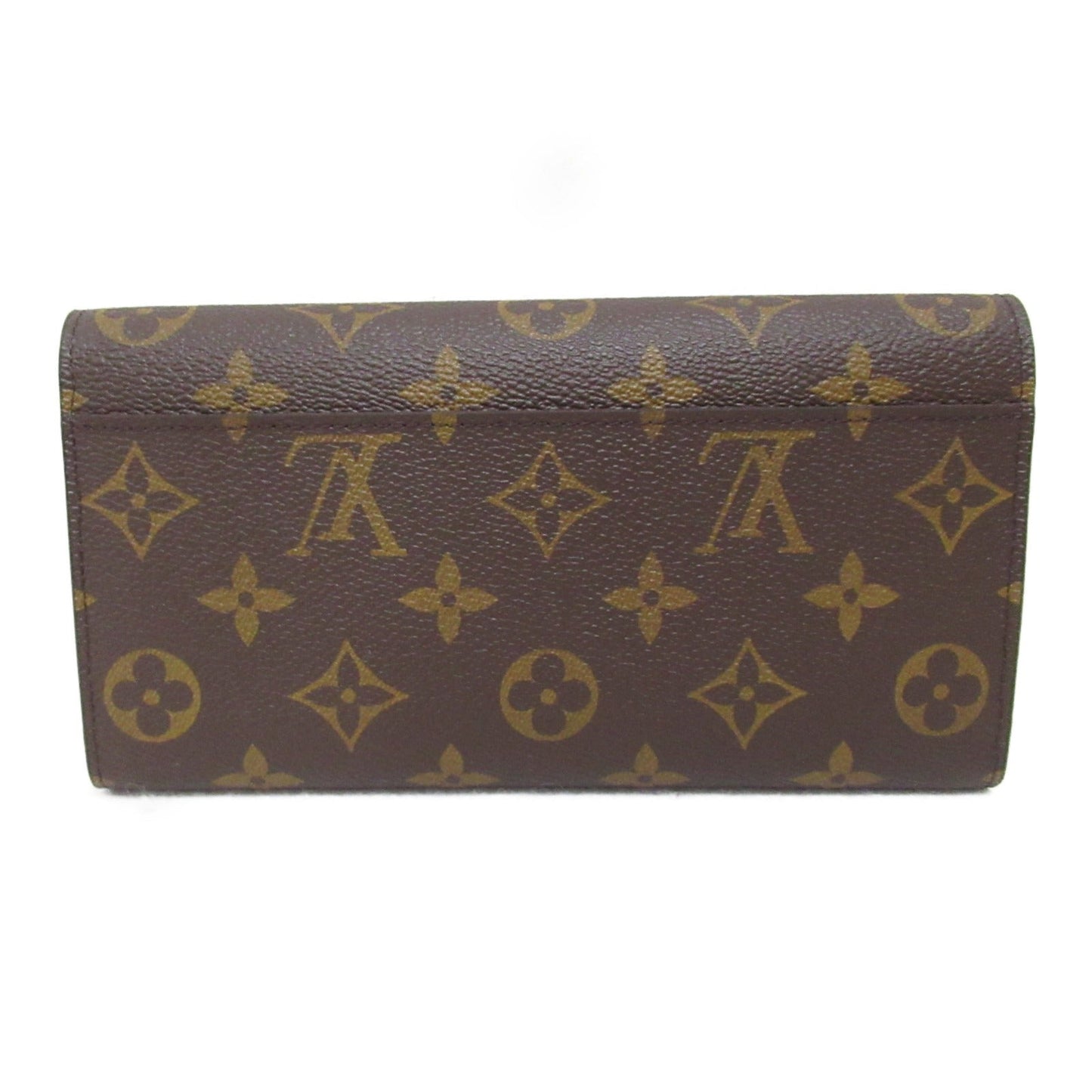 Louis Vuitton Portefolio Sarah Round Wallet Round Wallet Wallet PVC Coated Canvas Monogram  Brown M62234