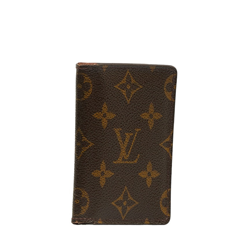 Louis Vuitton Monogram Organizer Du Posch Card Case M61732 Brown PVC Leather  Louis Vuitton