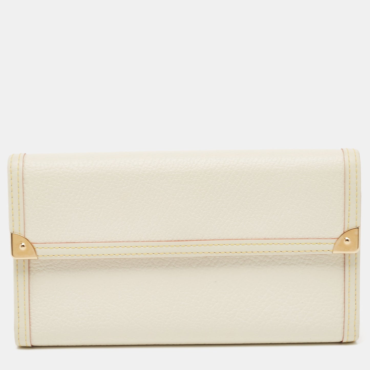 Louis VuittonLeather Porte Tresor International Trifold Wallet