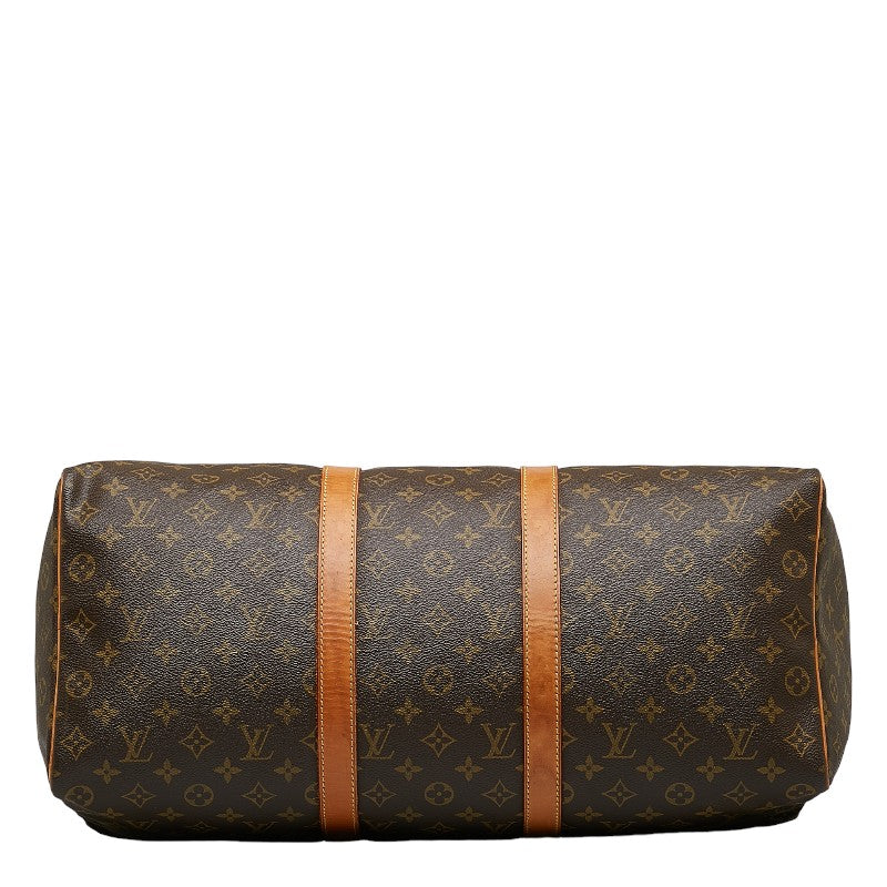 Louis Vuitton Monogram Keiphorus 50 Boston Bag Shoulder Bag 2WAY M41426 Brown PVC Leather  Louis Vuitton