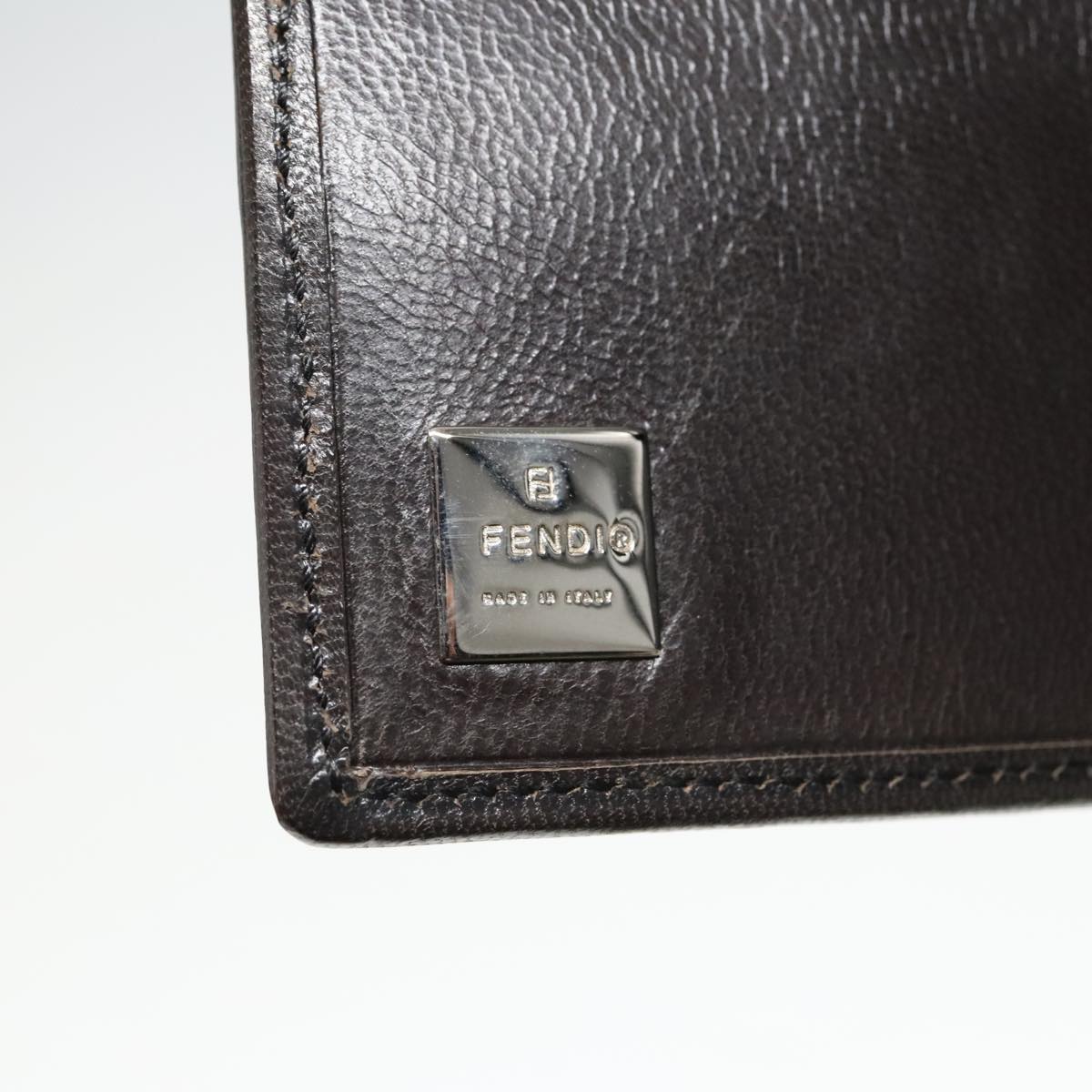 FENDI Day Planner Cover Nylon Gray 90050