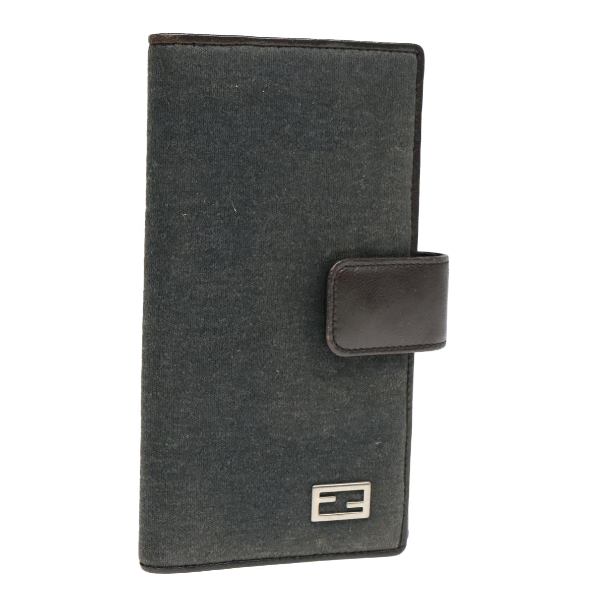 FENDI Day Planner Cover Nylon Gray 90050
