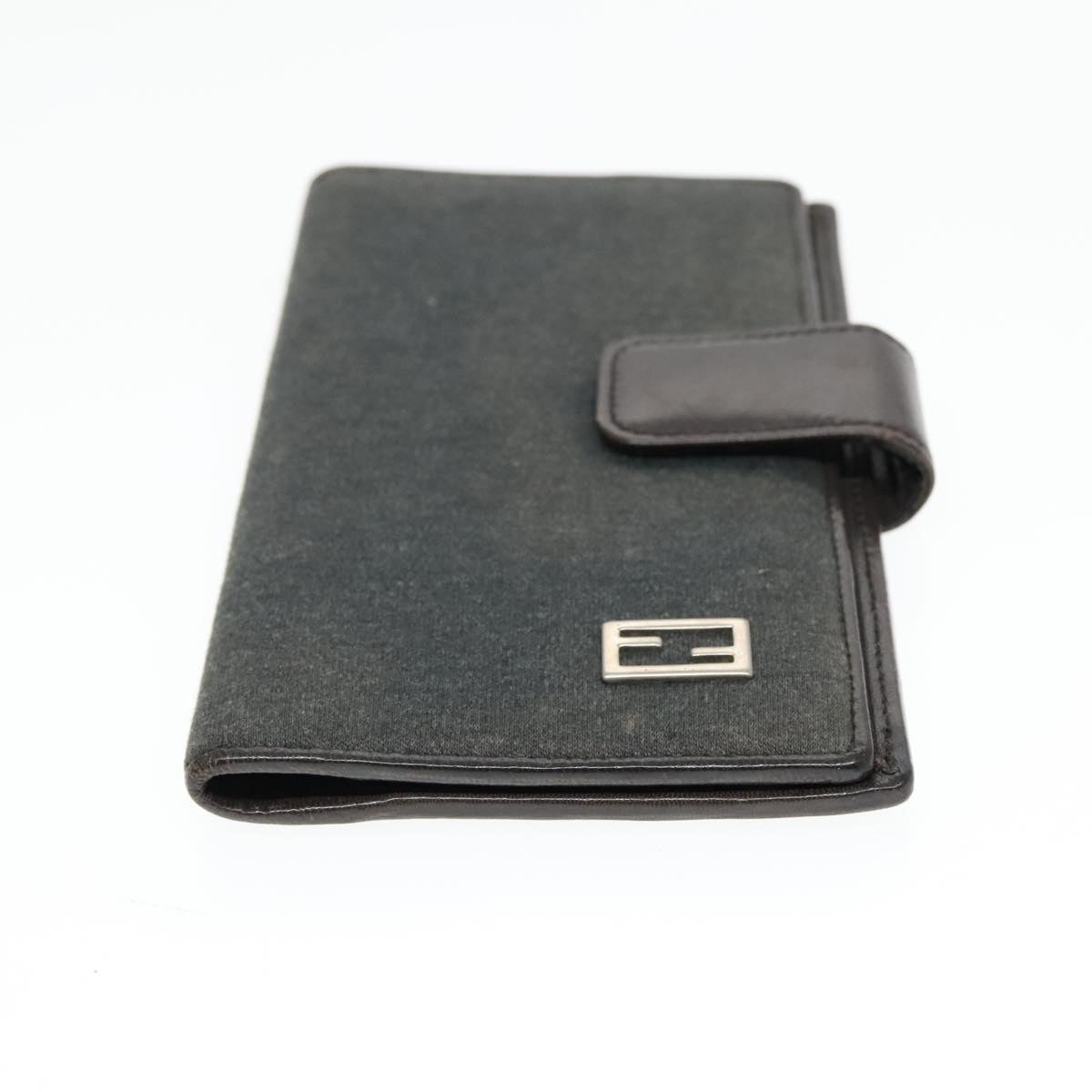 FENDI Day Planner Cover Nylon Gray 90050