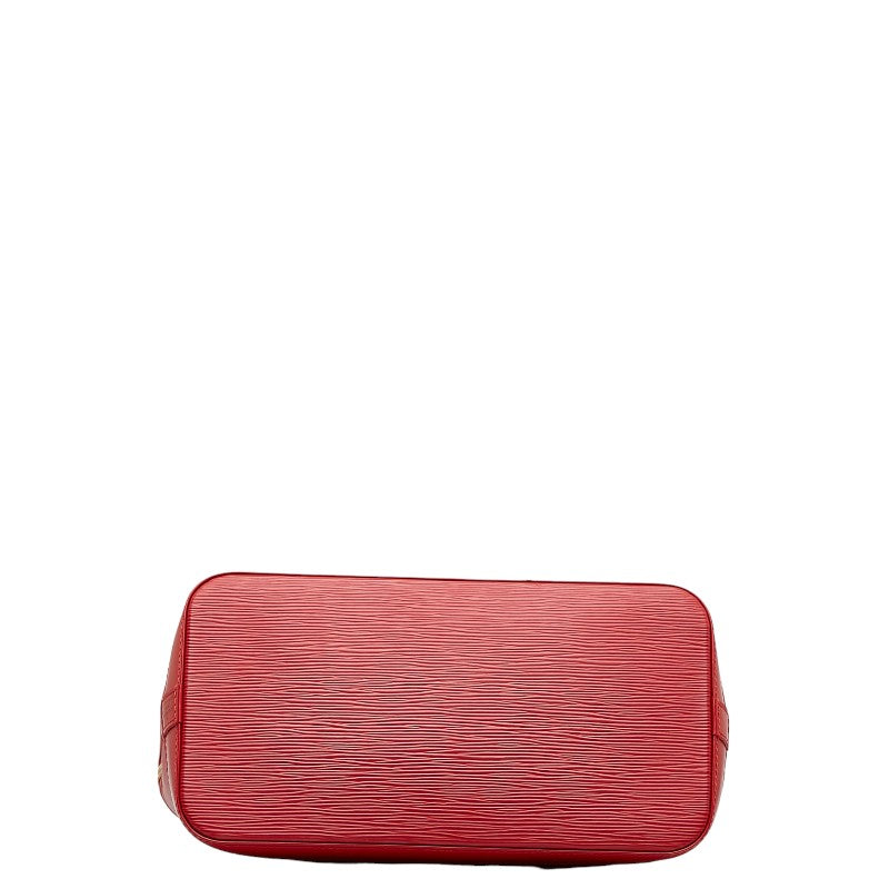 Louis Vuitton Epic Alma Bag Boston Bag M52147 Castilian Red Leather  Louis Vuitton