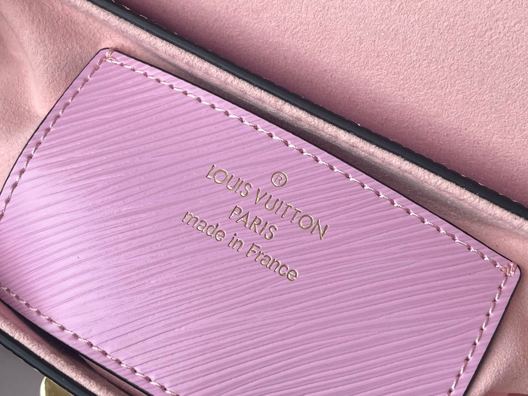LV Twist PM Monogram GlamIower Wisteria Purple For Women,  Shoulder And Crossbody Bags 9.1in/23cm LV M59405
