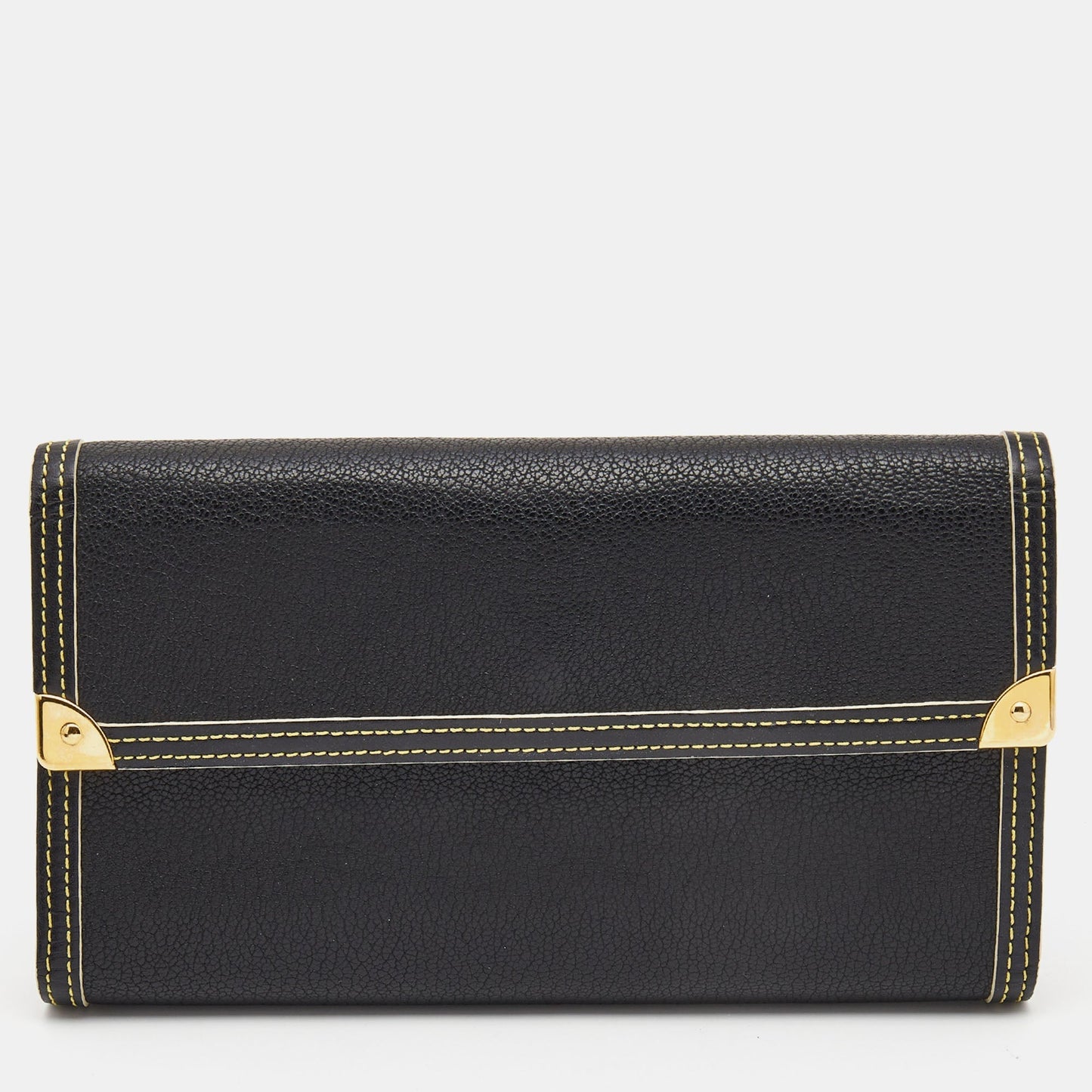 Louis Vuitton  Leather Porte Tresor International Wallet